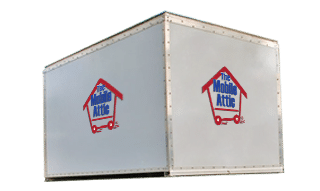 mobile attic storage container